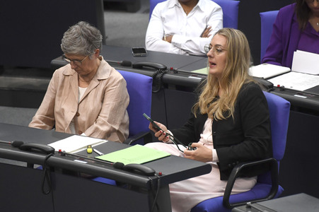 17. Sitzung des Deutschen Bundestages in Berlin