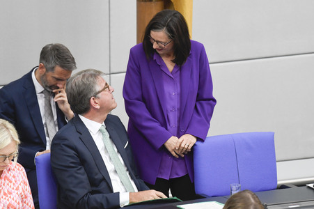 17. Sitzung des Deutschen Bundestages in Berlin