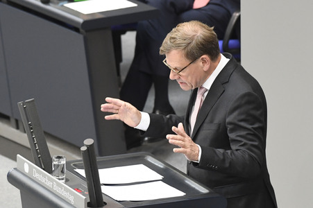 17. Sitzung des Deutschen Bundestages in Berlin