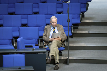 17. Sitzung des Deutschen Bundestages in Berlin