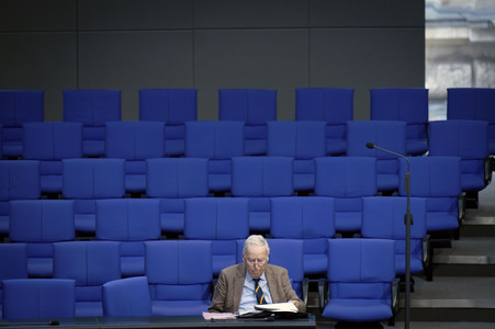 17. Sitzung des Deutschen Bundestages in Berlin