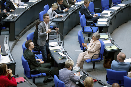 17. Sitzung des Deutschen Bundestages in Berlin