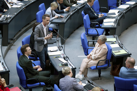 17. Sitzung des Deutschen Bundestages in Berlin