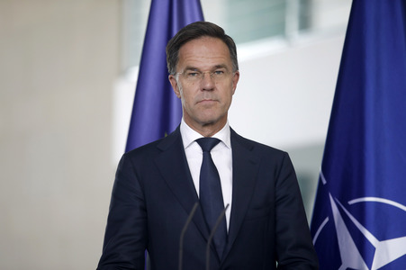 Empfang des NATO-Generalsekretärs in Berlin