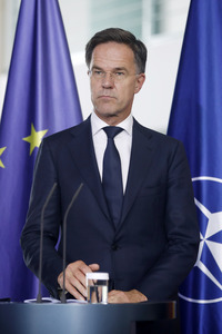 Empfang des NATO-Generalsekretärs in Berlin