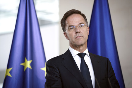 Empfang des NATO-Generalsekretärs in Berlin