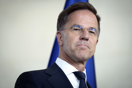 Empfang des NATO-Generalsekretärs in Berlin