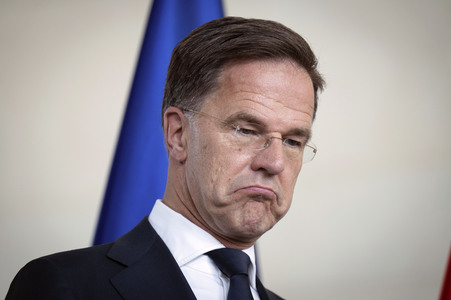 Empfang des NATO-Generalsekretärs in Berlin