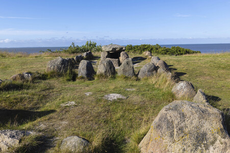 Die Megalithanlage Harhoog in Keitum