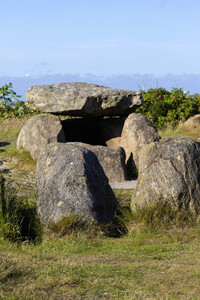 Die Megalithanlage Harhoog in Keitum