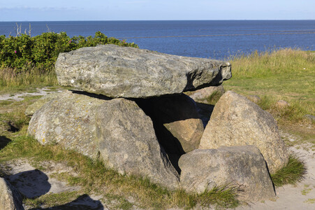 Die Megalithanlage Harhoog in Keitum