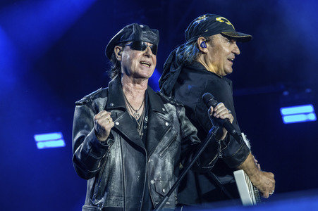 Jubiläumskonzert von den Scorpions in Hannover