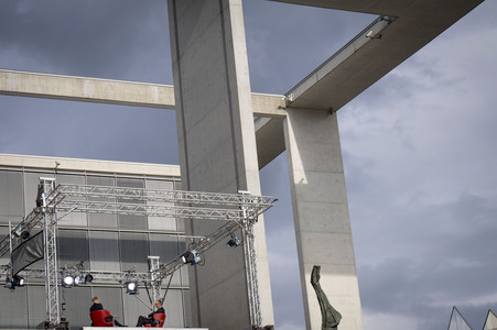 ARD-Sommerinterview mit Friedrich Merz in Berlin