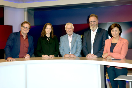 Talkshow 'maischberger' in Berlin