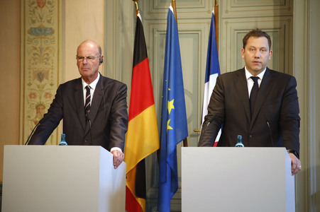 Deutsch-französische Klausur der Finanzminister in Ludwigsfelde