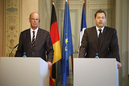 Deutsch-französische Klausur der Finanzminister in Ludwigsfelde