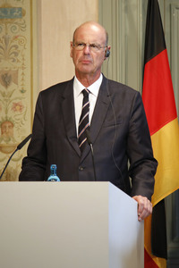 Deutsch-französische Klausur der Finanzminister in Ludwigsfelde