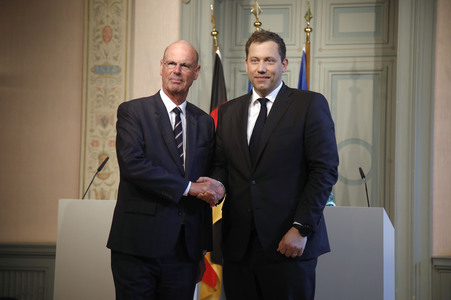 Deutsch-französische Klausur der Finanzminister in Ludwigsfelde