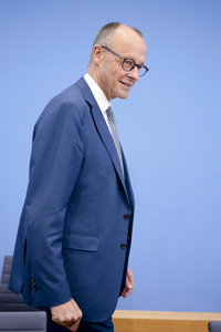 Bundespressekonferenz 'Aktuelle Themen der Innen- und Außenpolitik' in Berlin