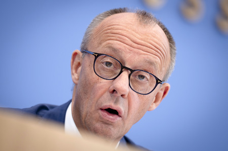 Bundespressekonferenz 'Aktuelle Themen der Innen- und Außenpolitik' in Berlin