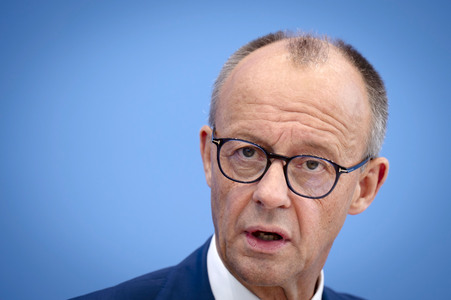 Bundespressekonferenz 'Aktuelle Themen der Innen- und Außenpolitik' in Berlin