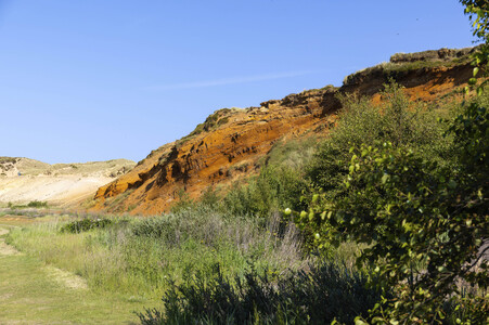 Das Morsum-Kliff bei Morsum