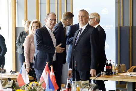 Zugspitz-Summit on Migration - Europäisches Ministertreffen auf der Zugspitze