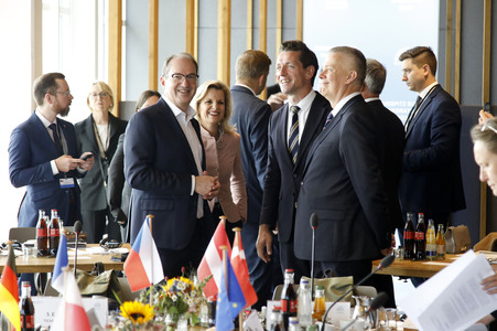Zugspitz-Summit on Migration - Europäisches Ministertreffen auf der Zugspitze