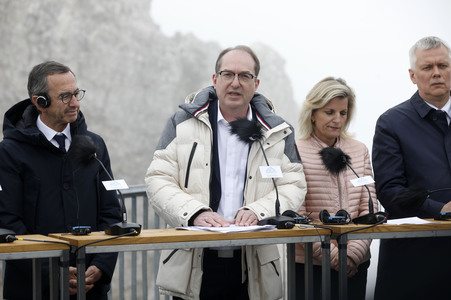 Zugspitz-Summit on Migration - Europäisches Ministertreffen auf der Zugspitze