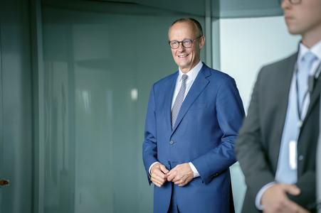 Empfang des Präsidenten von Rumänien in Berlin