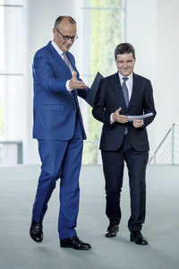 Empfang des Präsidenten von Rumänien in Berlin