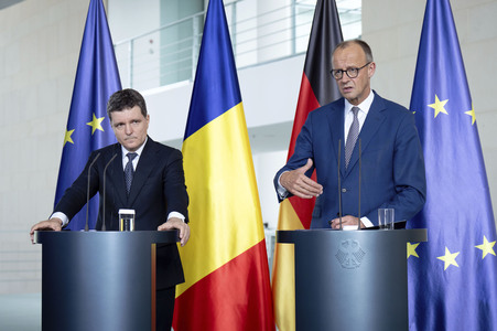 Empfang des Präsidenten von Rumänien in Berlin