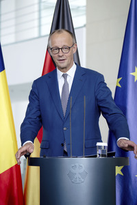 Empfang des Präsidenten von Rumänien in Berlin