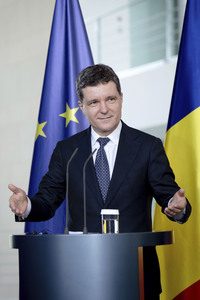 Empfang des Präsidenten von Rumänien in Berlin