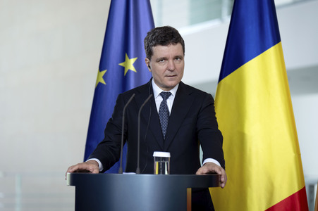 Empfang des Präsidenten von Rumänien in Berlin