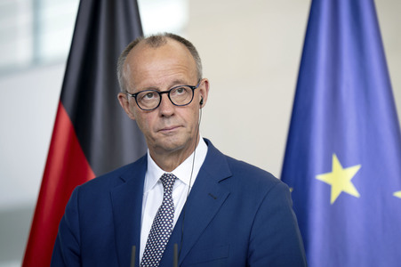 Empfang des Präsidenten von Rumänien in Berlin