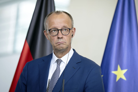 Empfang des Präsidenten von Rumänien in Berlin