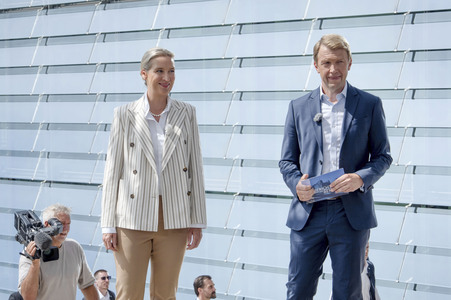 ARD-Sommerinterview mit Alice Weidel in Berlin