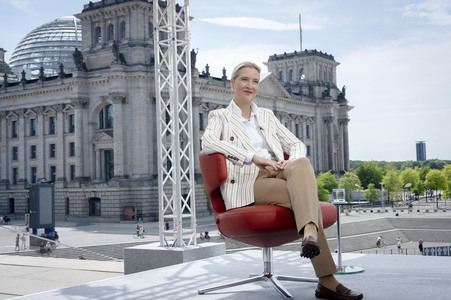 ARD-Sommerinterview mit Alice Weidel in Berlin