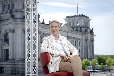 ARD-Sommerinterview mit Alice Weidel in Berlin