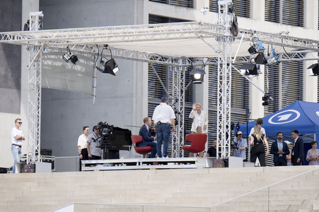 ARD-Sommerinterview mit Alice Weidel in Berlin