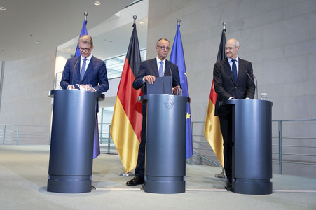 Pressekonferenz zur 'Made for Germany' Initiative in Berlin