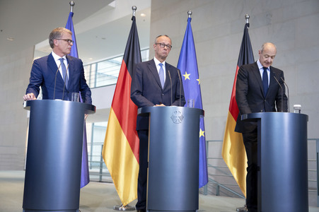 Pressekonferenz zur 'Made for Germany' Initiative in Berlin