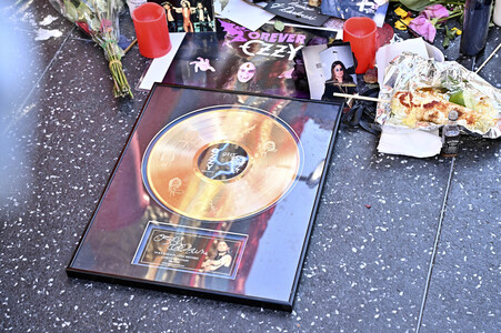 Gedenken an Ozzy Osbourne in Los Angeles
