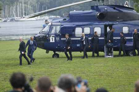 Empfang des französischen Staatspräsidenten in Berlin