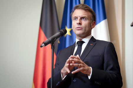 Empfang des französischen Staatspräsidenten in Berlin