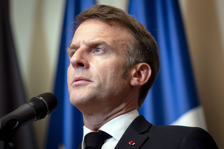 Empfang des französischen Staatspräsidenten in Berlin