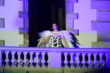 Theaterpremiere 'Jedermann' bei den Thurn und Taxis Schlossfestspielen in Regensburg