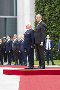 Empfang des Königs von Jordanien in Berlin