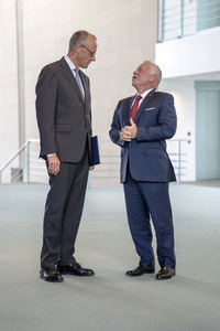 Empfang des Königs von Jordanien in Berlin